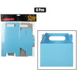 Party Snack Box / Loot Box - 6 Piece - BLUE
